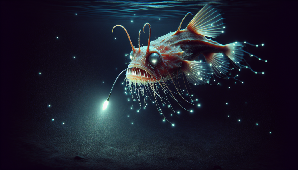 Illuminating the Depths: The Anglerfish's Bioluminescent Lure - Liked ...